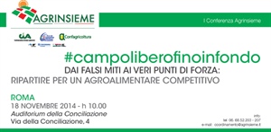 PPRIMA CONFERENZA AGRINSIEME